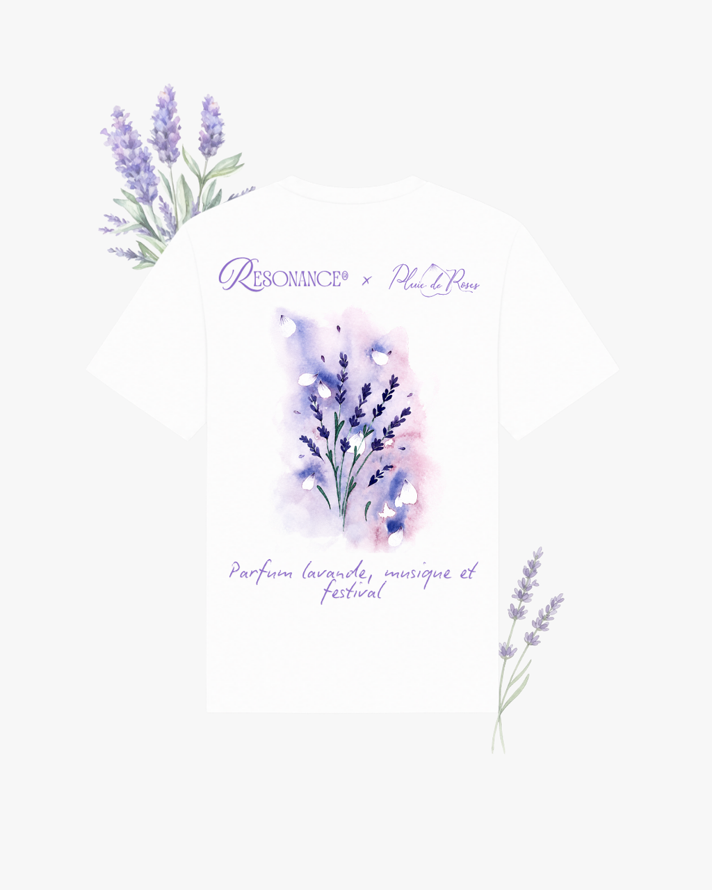 T-shirt parfum lavande