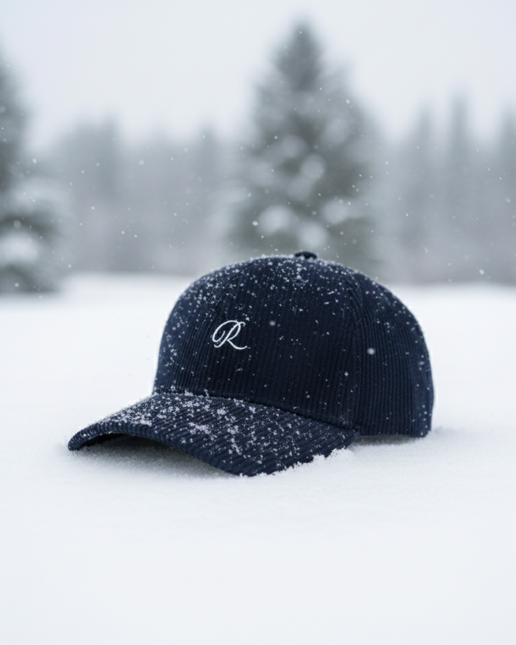 Casquettes velours bleu