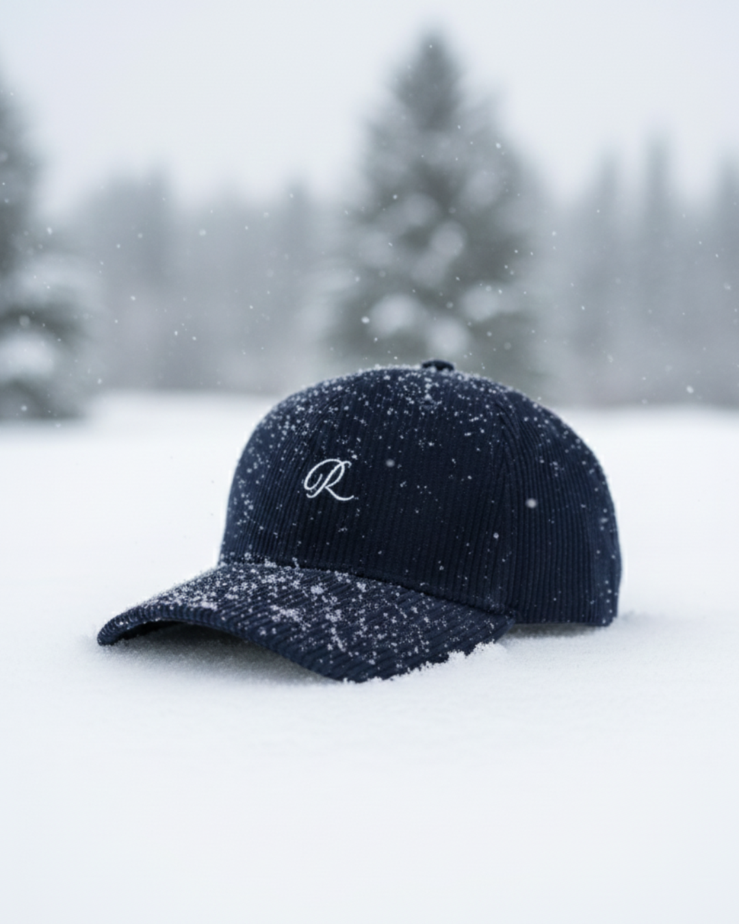 Casquettes velours bleu